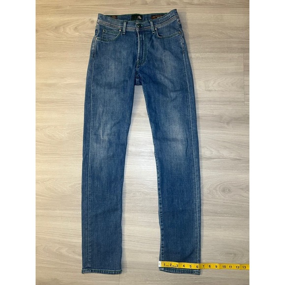 Roy Roger's Jeans Womens Blue Slim Fit Stretch Denim Made in Italy Size 32 - Picture 6 of 13